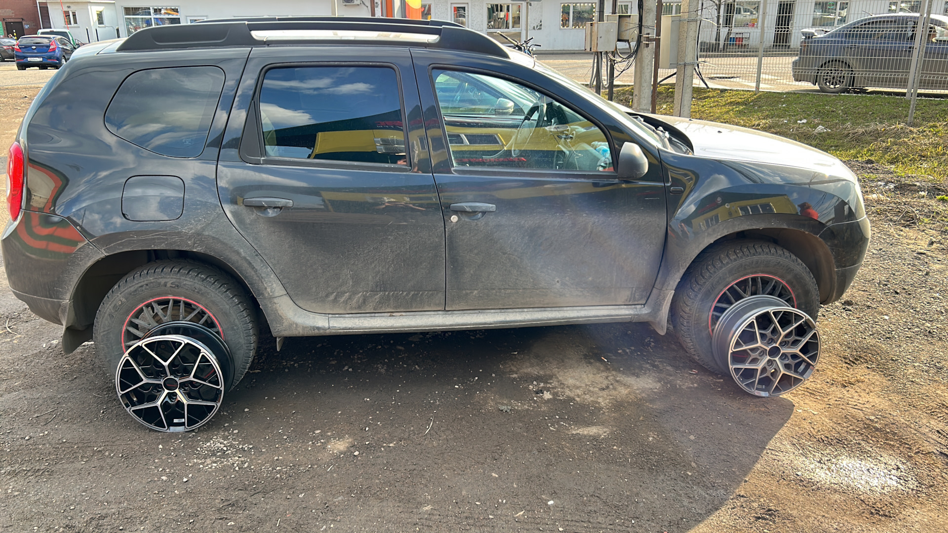 Летние диски Cross Street CR-20 — Renault Duster (1G), 2 л, 2014 года ...
