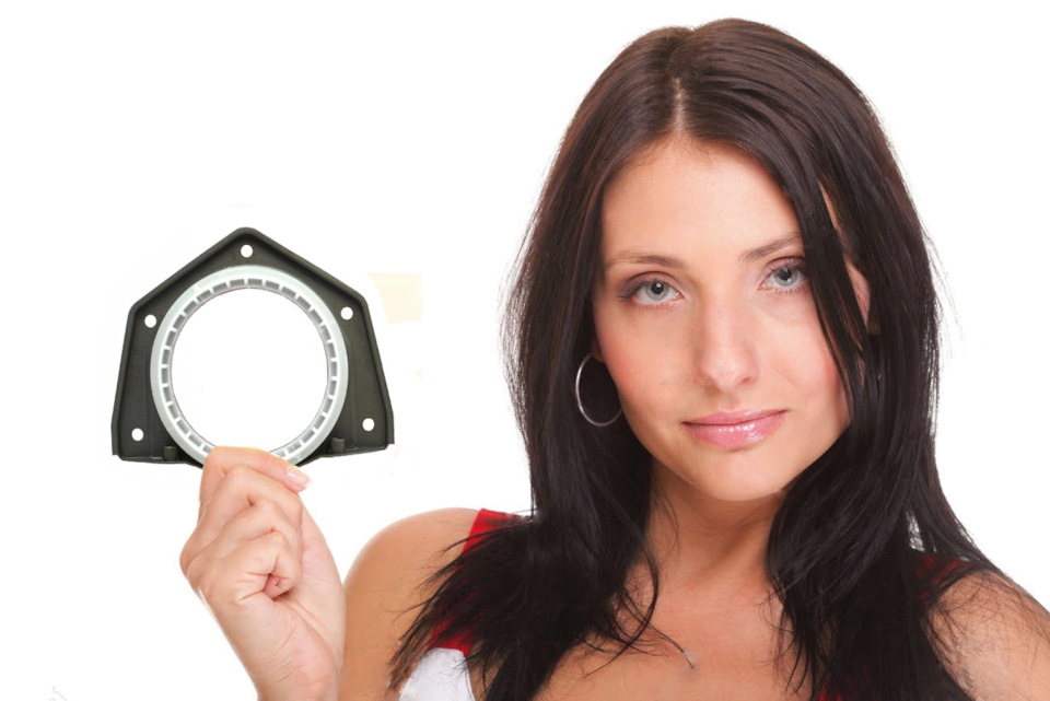 ⚜Замена сальника коленвала и резинки на датчике уровня масла. — Opel ...