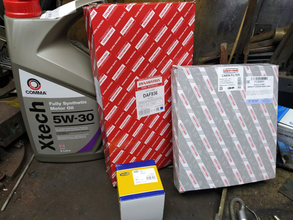 Замена масла и фильтров + заварка выхлопной трубы. — Mazda 6 (1G) GG, 2 ...