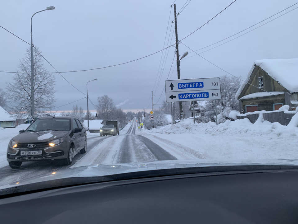 Ну и дорога на Каргополь, если это можно назвать дорогой — Suzuki Vitara (4G)