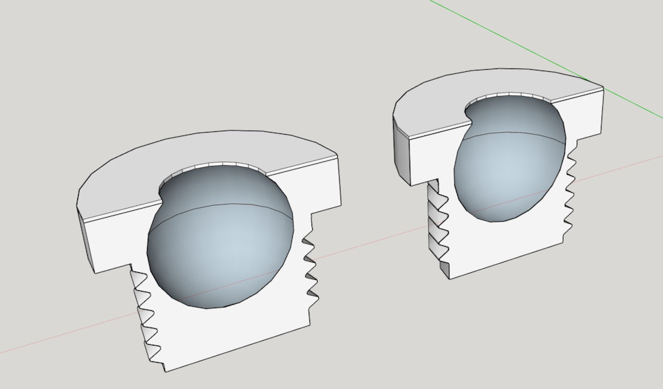 Шарнир на 3d принтере