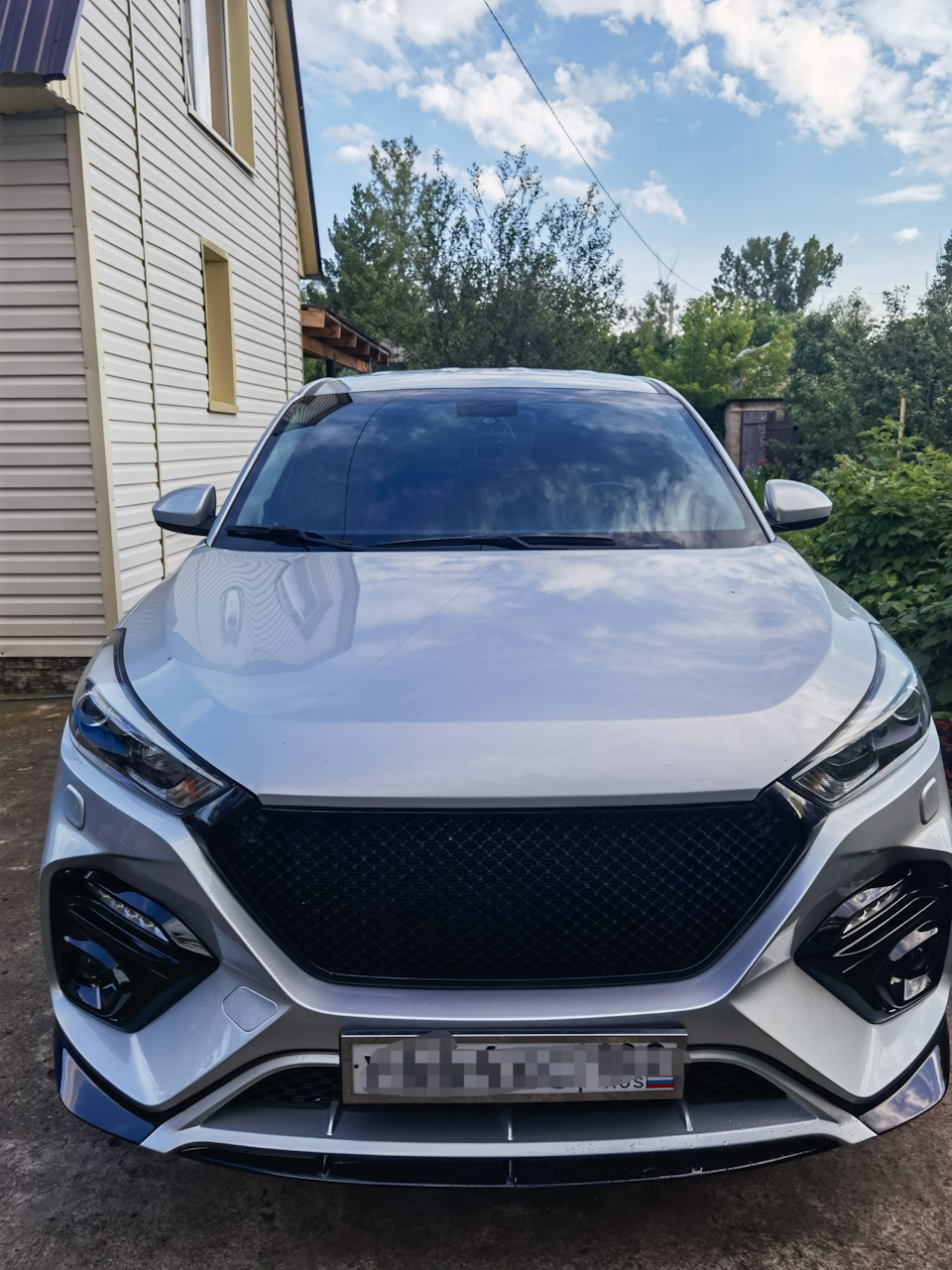 Замена бампера — Hyundai Tucson (TL), 2 л, 2018 года | стайлинг | DRIVE2