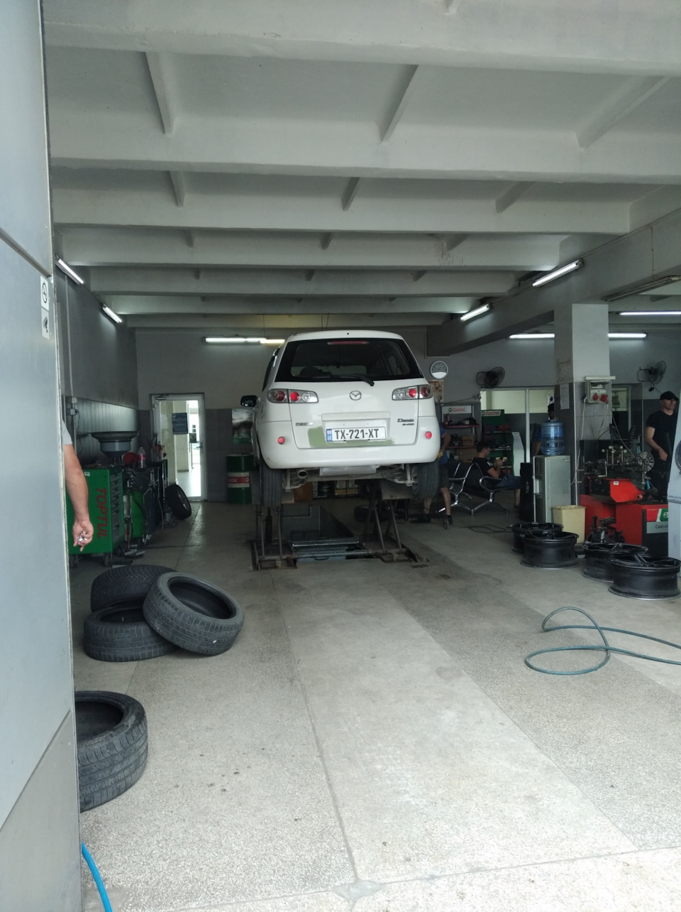 Шлифовка тормозных(упорных) дисков — Mazda Demio (2G), 1,3 л, 2007 года ...