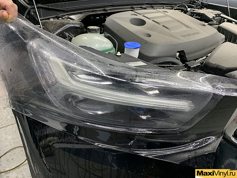 Частичная оклейка защитной пленкой Volvo XC40 — MaxiVinyl на DRIVE2