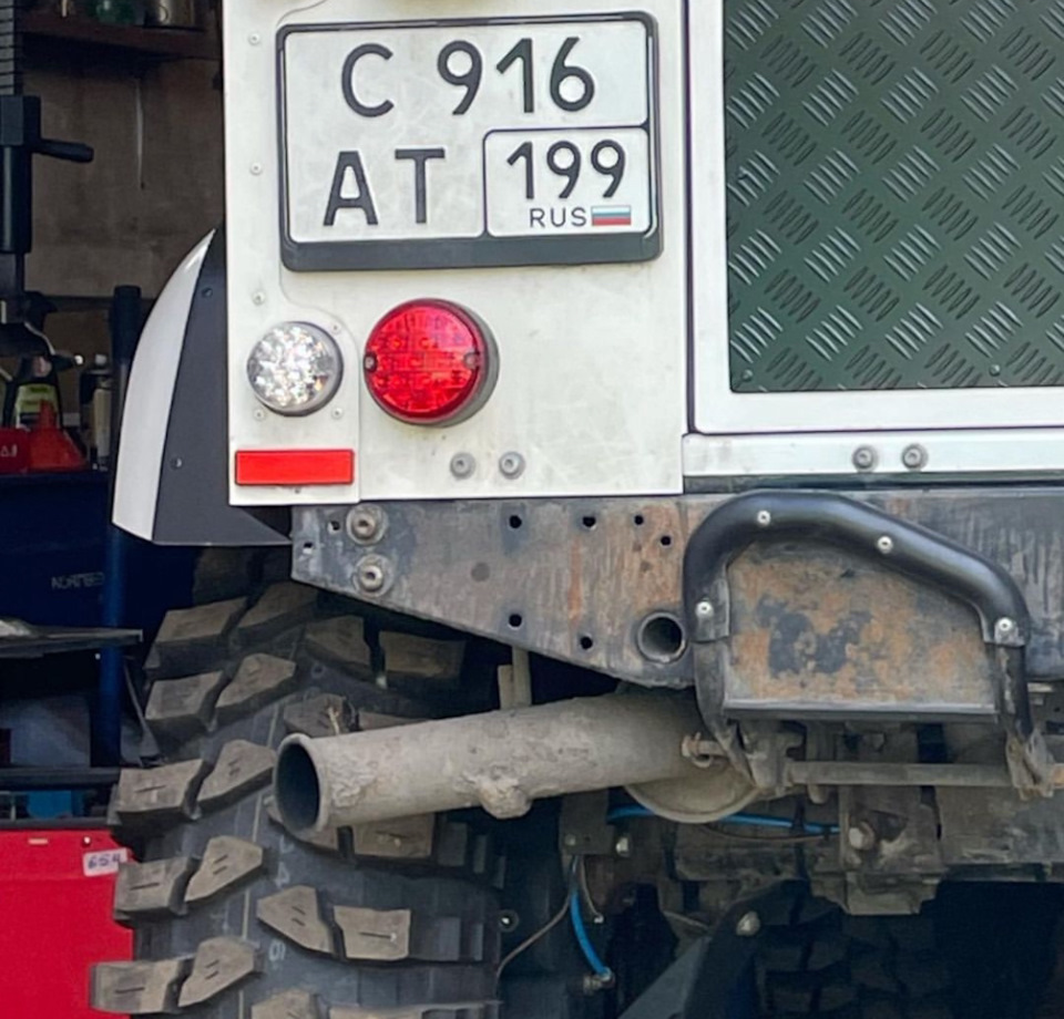 Доработка глушителя — Land Rover Defender, 2,4 л, 2008 года | просто ...