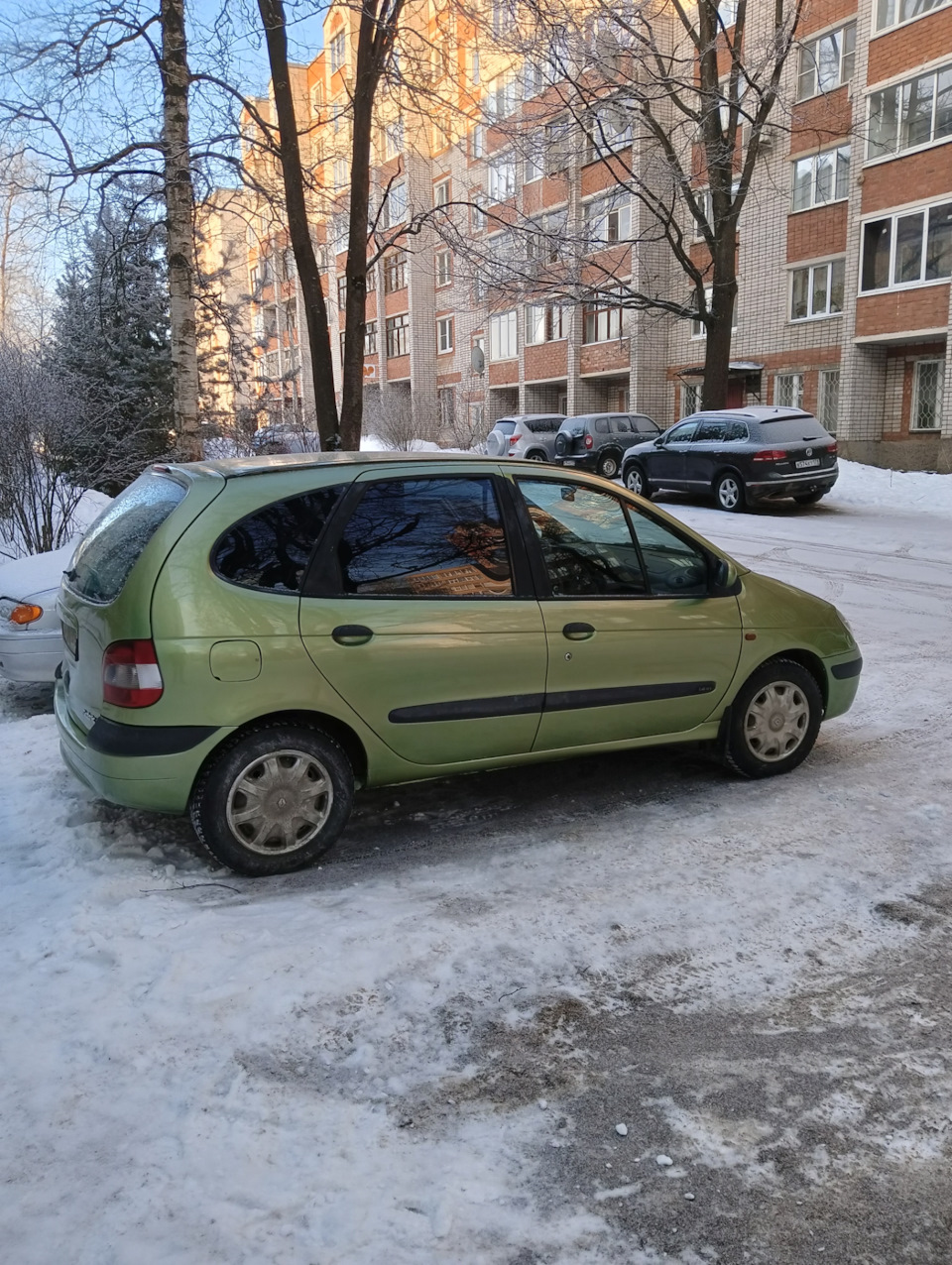 3. Мы снова в строю! И с Днём защитника отечества! — Renault Scenic I, 1,4  л, 2000 года | кузовной ремонт | DRIVE2