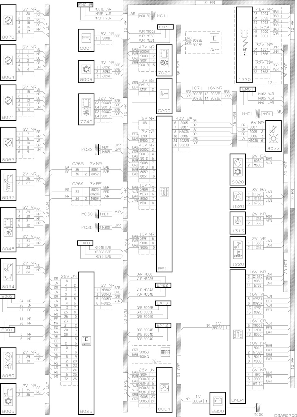 Ситроен с5 схема климат контроля