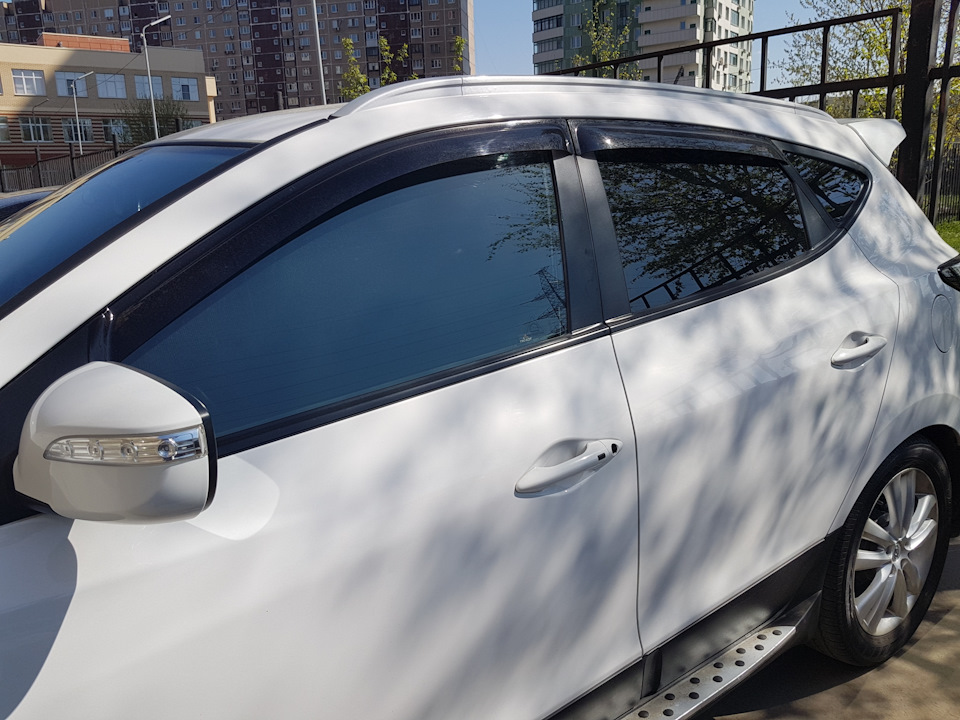 Установка съемной тонировки ТРОКОТ — Hyundai ix35, 2 л, 2011 года ...