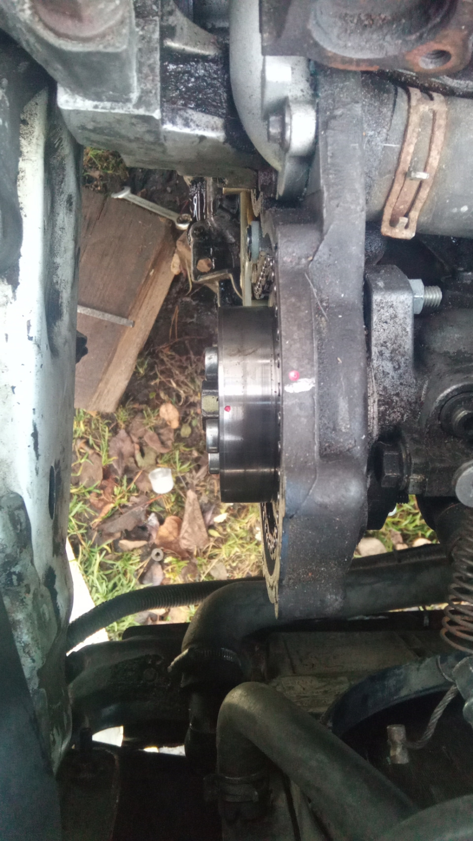 Установка момента впрыска (2часть — Ford Transit Connect, 1,8 л, 2005 ...