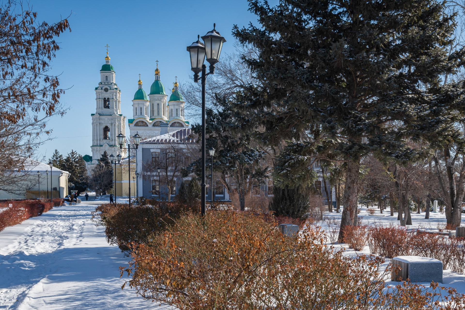 Астрахань зимой фото