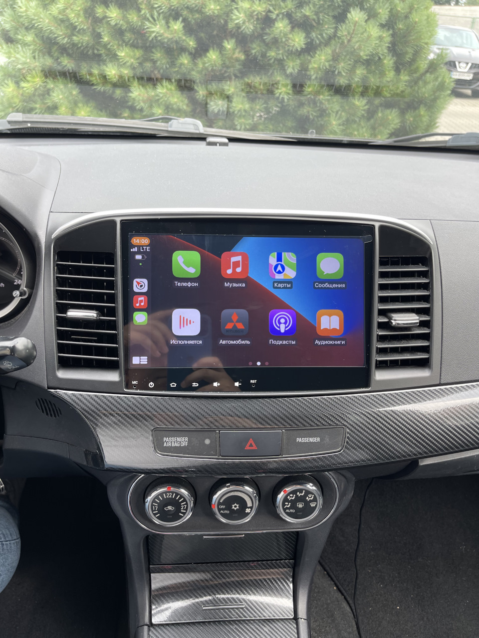 Android с CarPlay и AndroidAuto — Mitsubishi Lancer X, 1,8 л, 2008 года |  автозвук | DRIVE2