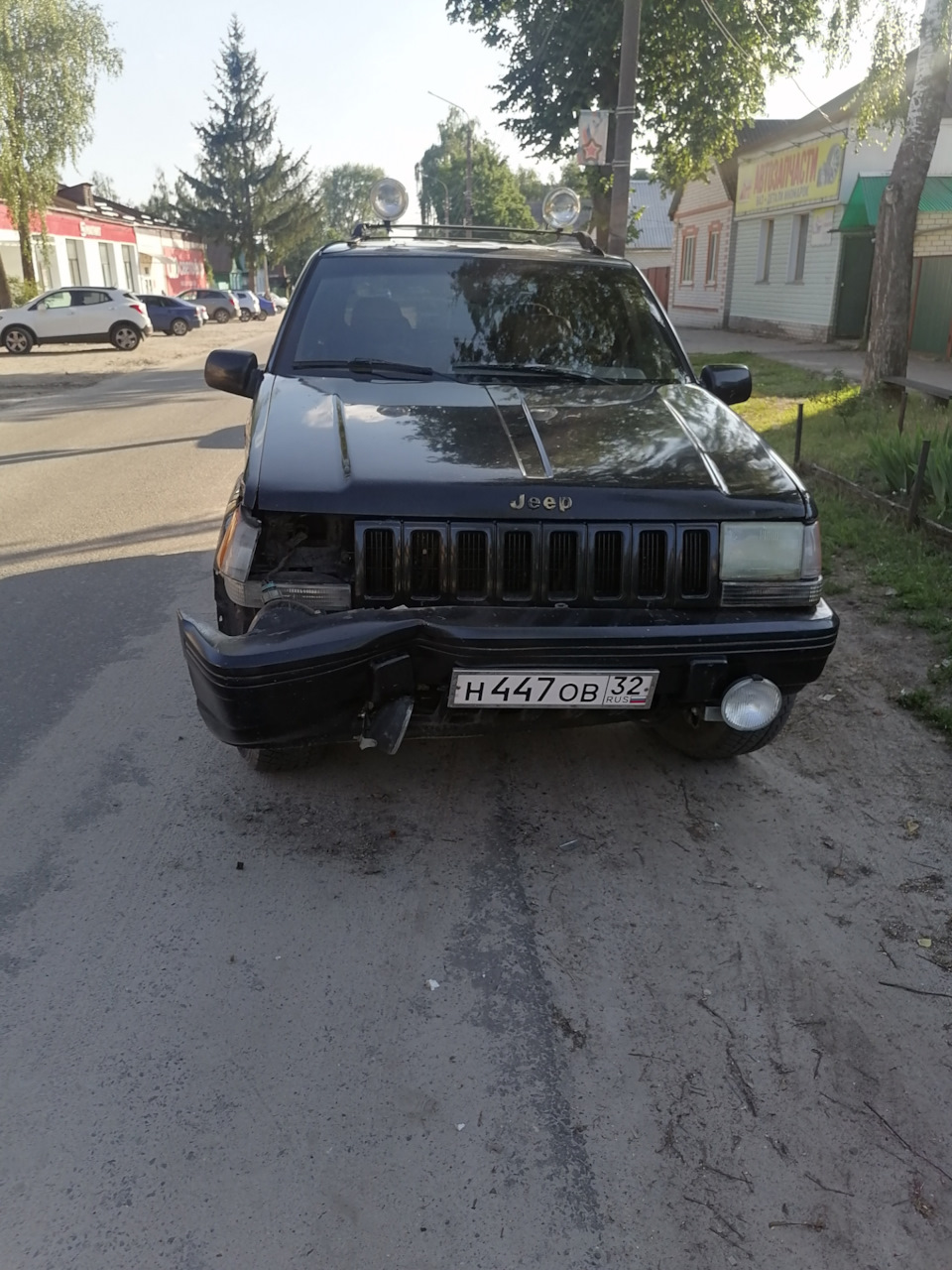 Мелкое дтп — Jeep Grand Cherokee (ZJ), 4 л, 1993 года | ДТП | DRIVE2