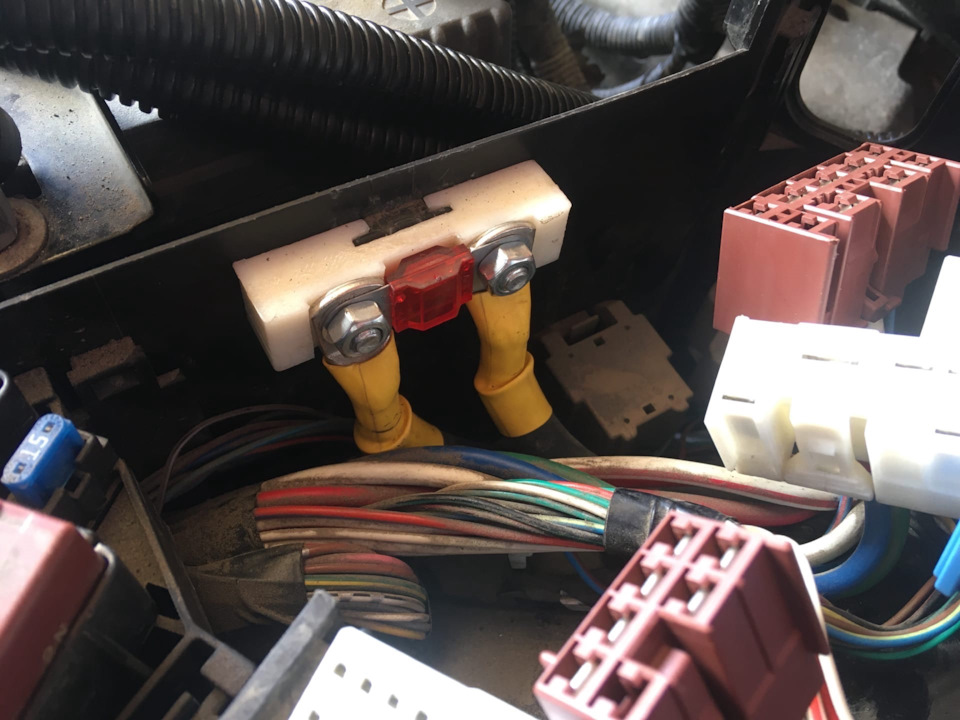 19. Установка сабвуфера. Часть 1 — проводка под капотом. — Subaru ...