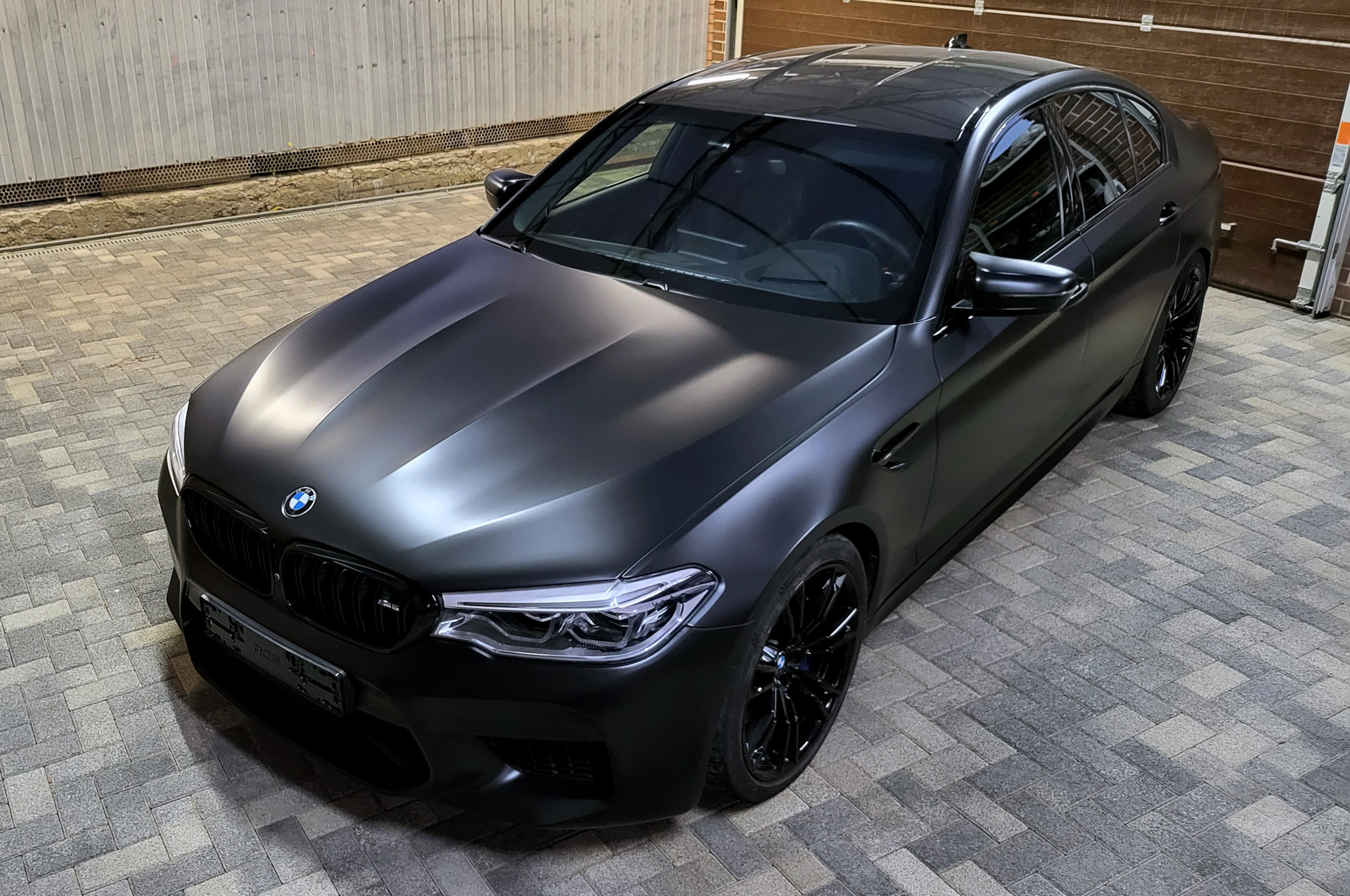 Матовый полиуретан — BMW M5 (F90), 4,4 л, 2019 года | стайлинг | DRIVE2