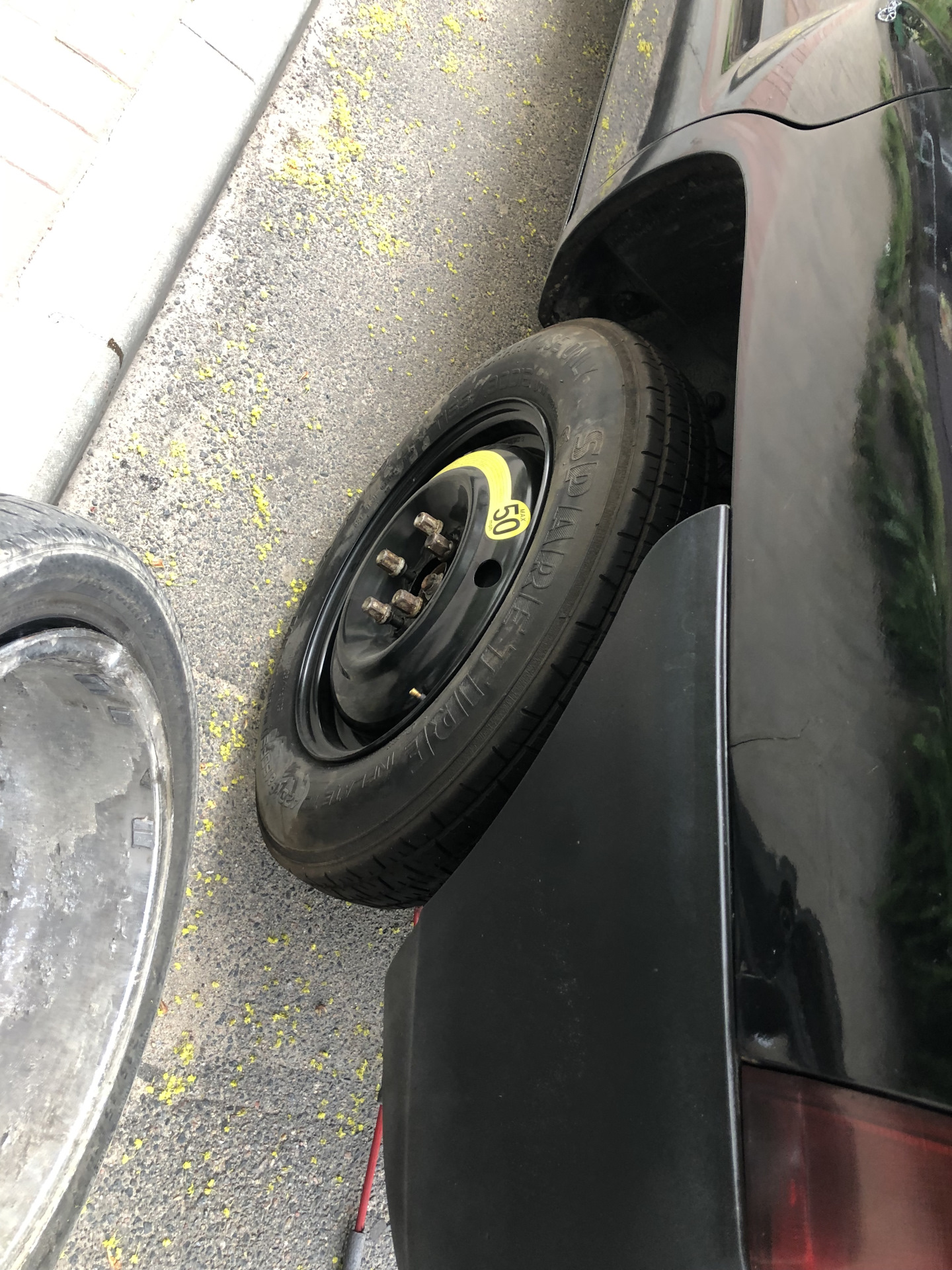 Колесо от велика). — KIA Sportage (2G), 2 л, 2006 года | поломка | DRIVE2