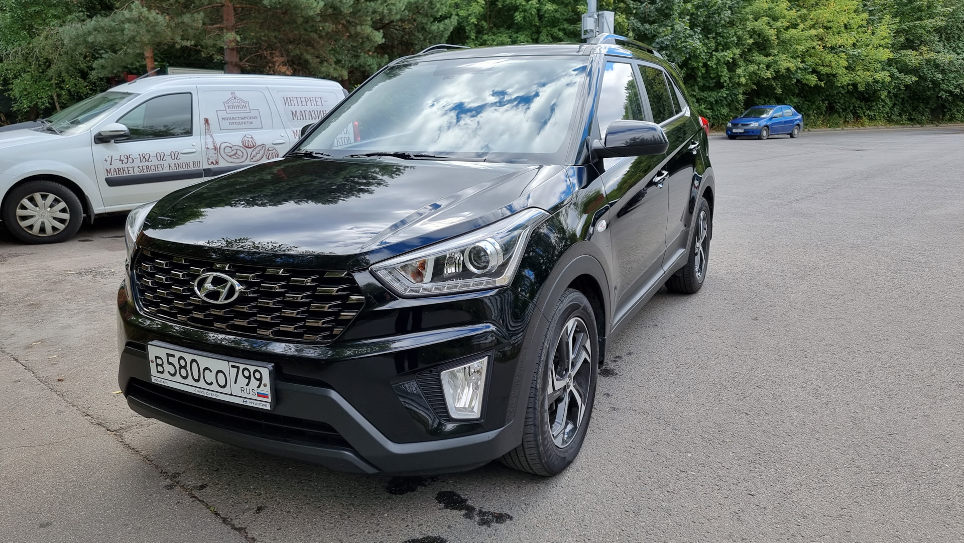 Продажа авто Hyundai Creta Black&Brown ФОТОотчет. — Hyundai Creta (1G), 2  л, 2020 года | наблюдение | DRIVE2