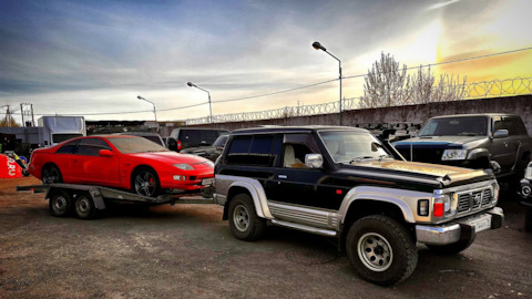 Магнитола в стиле 90х  Sony WX- C570R — Nissan 300ZX (Z32), 3 л