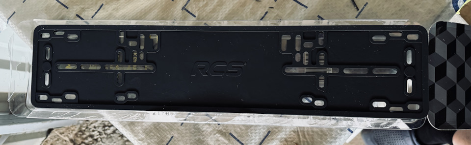 RCS рамки госномера — Ford Focus Hatchback III, 2 л, 2013 года ...