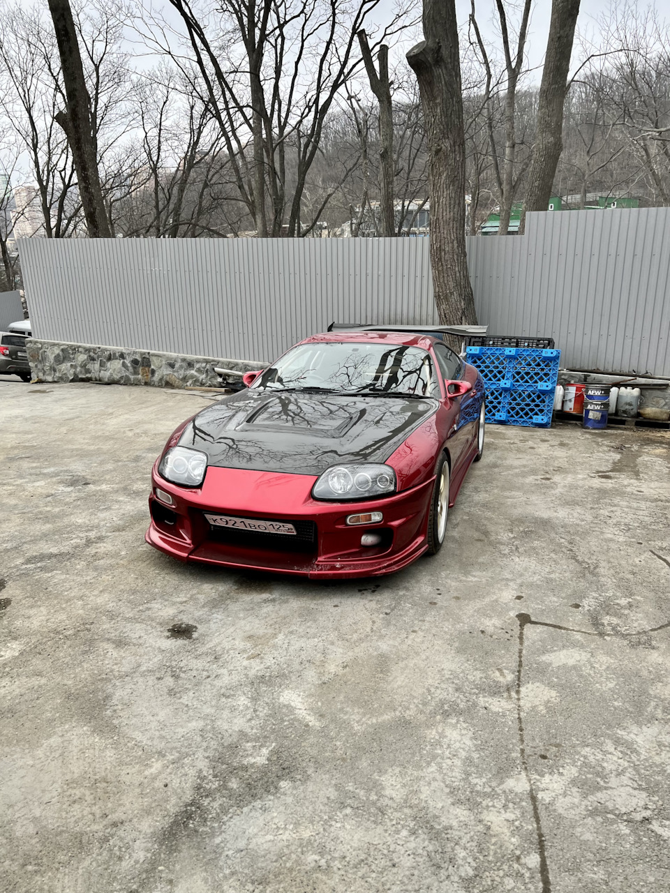 Приехали в сервис) — Toyota Supra (80)