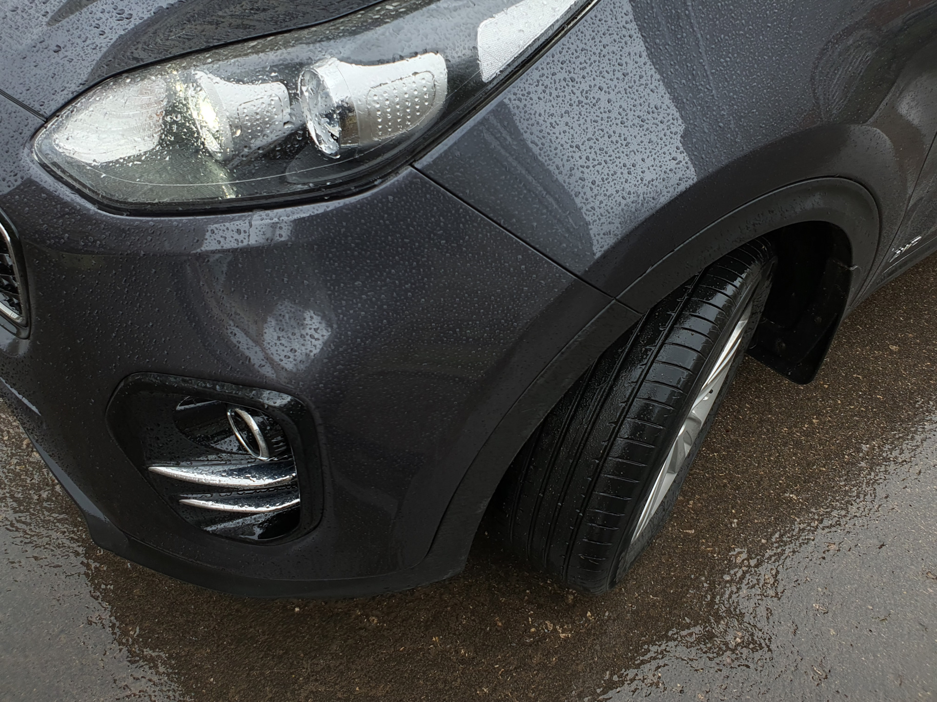 Ремонт — KIA Sportage (4G), 2 л, 2017 года | кузовной ремонт | DRIVE2