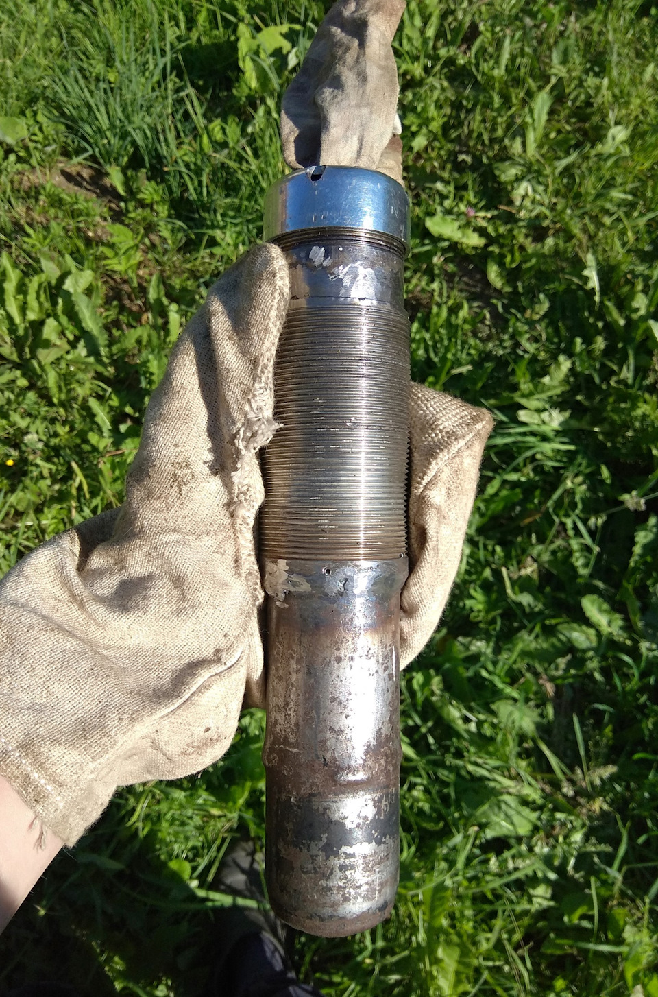 Бюджетные винтовые стойки своими руками. — Peugeot 309, 1,4 л, 1989 ...