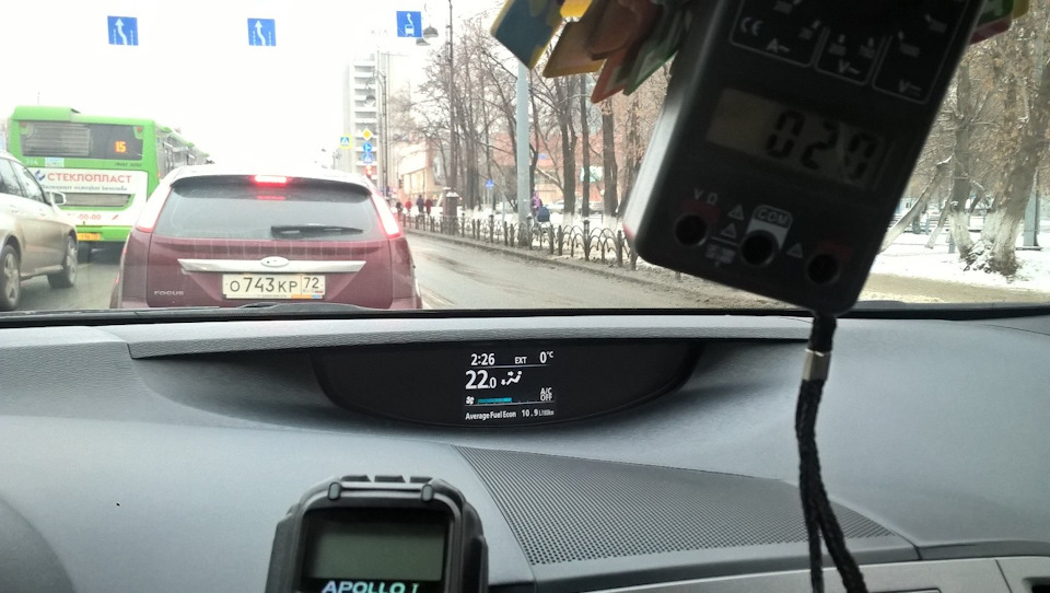 Photo from the logbook Toyota Venza (1G)
