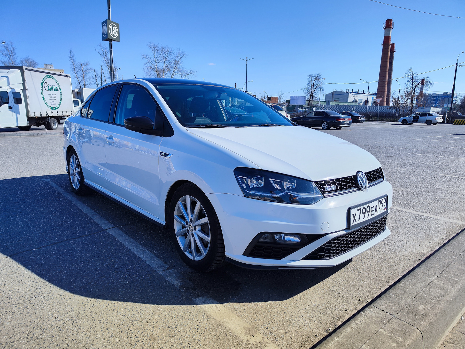 Машина продана — Volkswagen Polo Sedan GT, 1,4 л, 2018 года | продажа машины  | DRIVE2