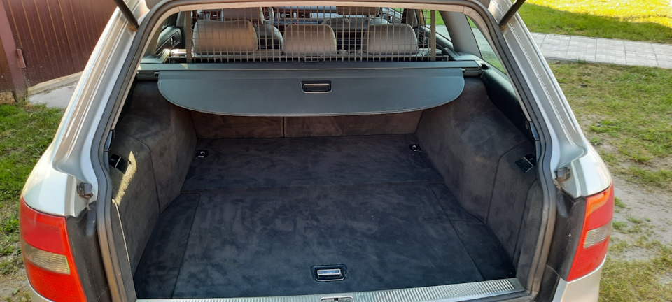 Шторка багажника — Audi A6 Avant (C5), 2,5 л, 2000 года | просто так ...