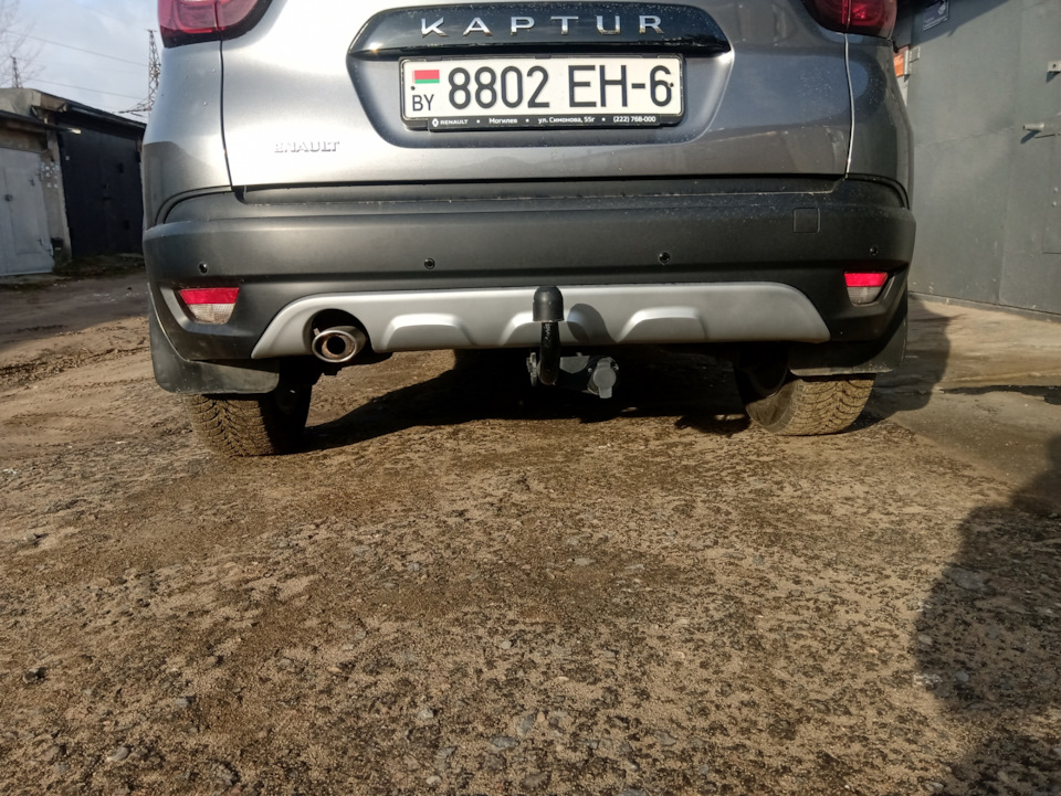 Фонарь заднего хода. — Renault Kaptur (2016), 1,6 л, 2018 года | своими ...