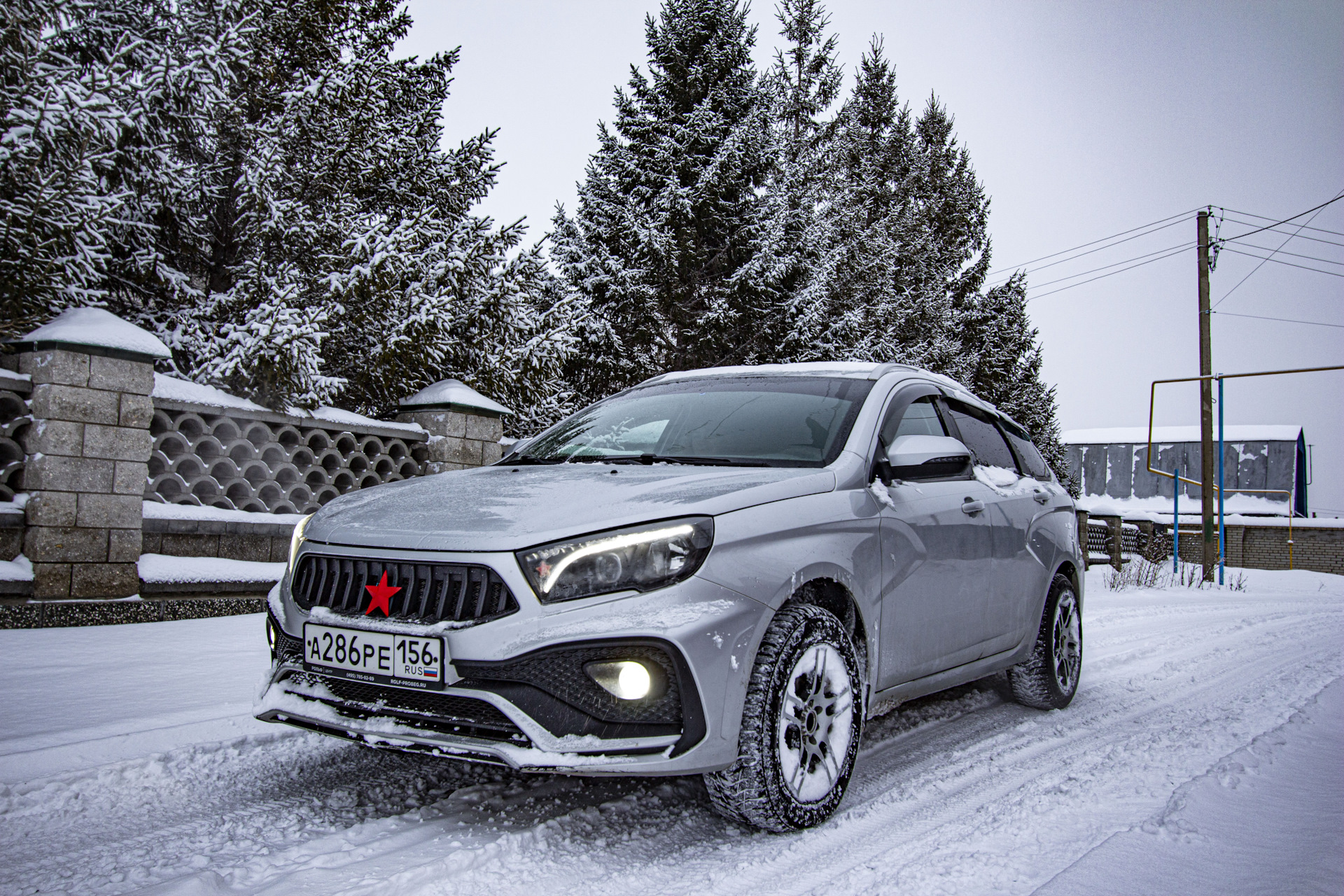 новогоднее моё золотКО) — Lada Vesta SW (1G), 1,8 л, 2020 года | просто ...