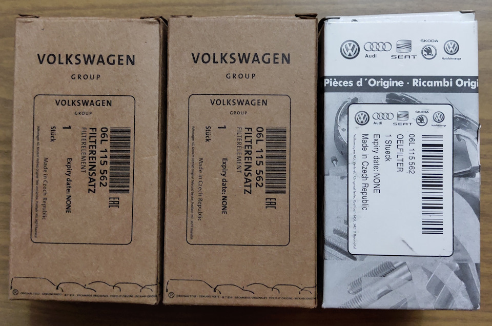 Подделка масляного фильтра VAG — СТОП! Контрафакт на DRIVE2