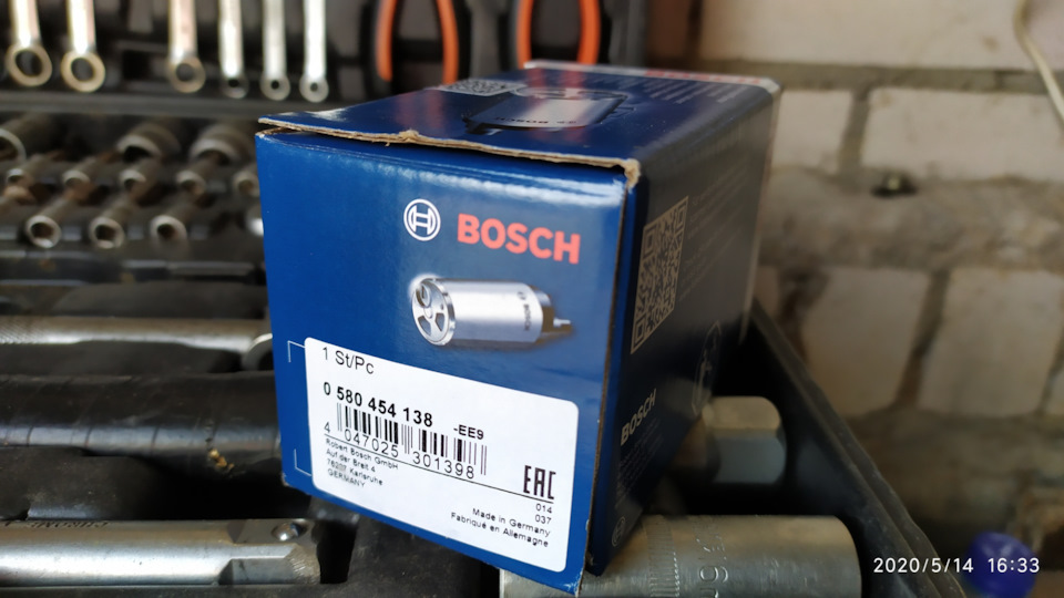 Замена бензонасоса⛽🐌BOSCH 0 580 454 138 — Mazda 323 VI, 1,6 л, 2001 ...