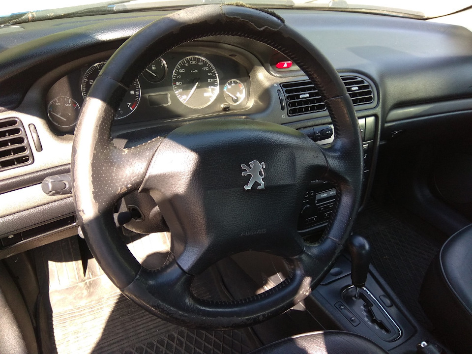 Перетянул руль - Peugeot 406, 1,8 л, 1997 года аксессуары DRIVE2