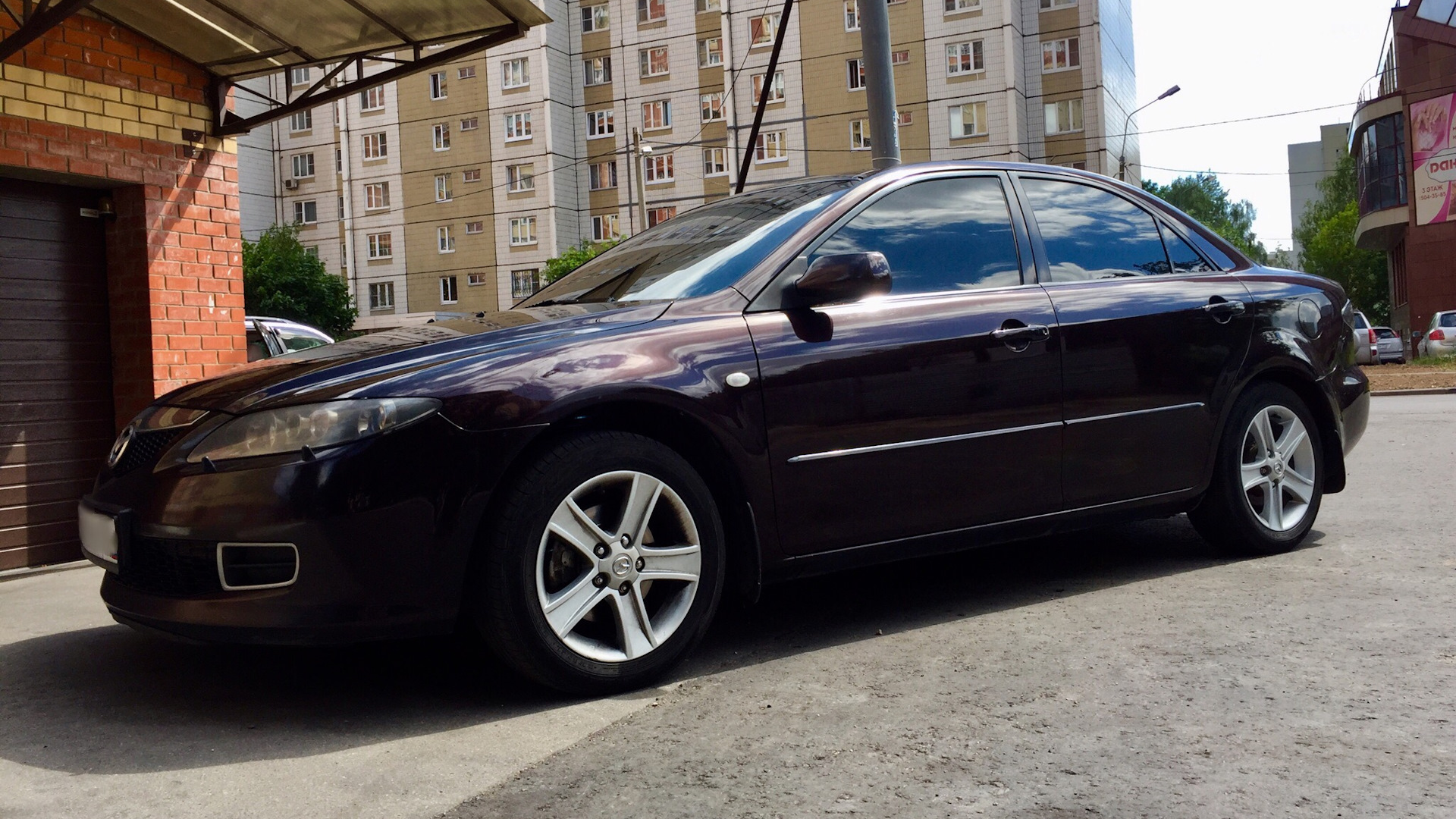 Mazda 6 (1G) GG 2.0 бензиновый 2006 | Черная Вишня на DRIVE2