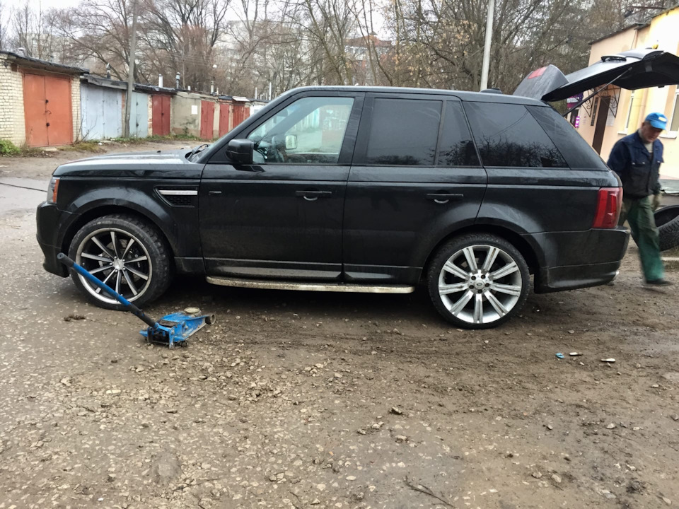 Зима Stormer R22 — Land Rover Range Rover Sport (1G), 4,2 л, 2007 года ...