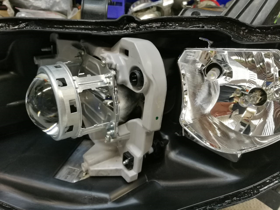 Переделка фар на евросвет — Toyota Allion (T260), 1,8 л, 2013 года ...