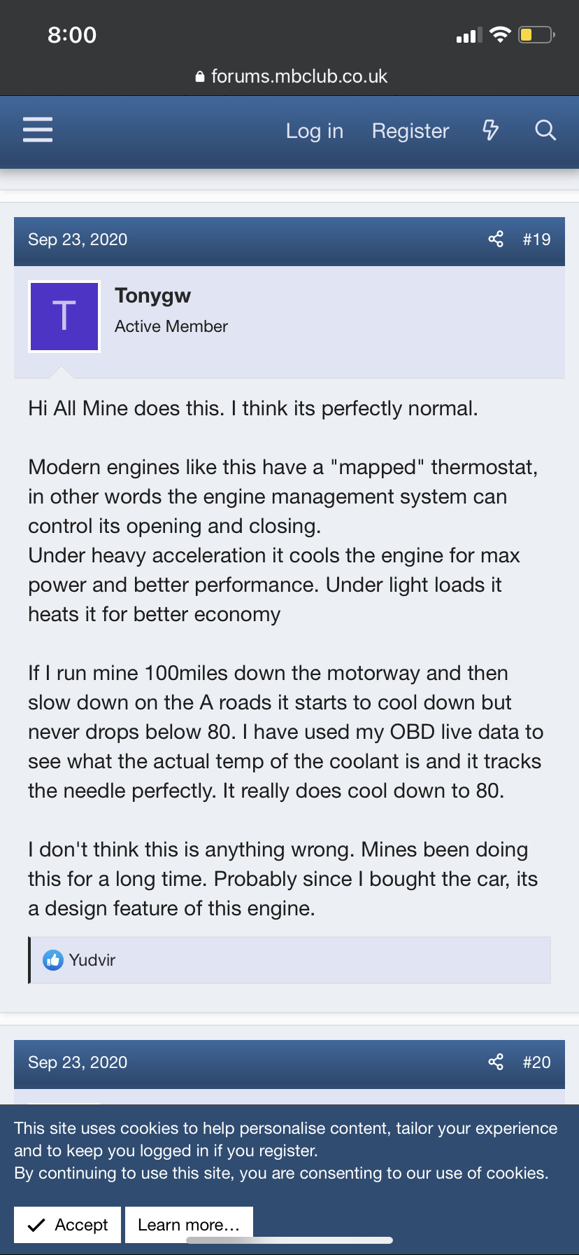 Плавающая стрелка температуры ОЖ — Mercedes-Benz C-class (W204), 2,1 л ...