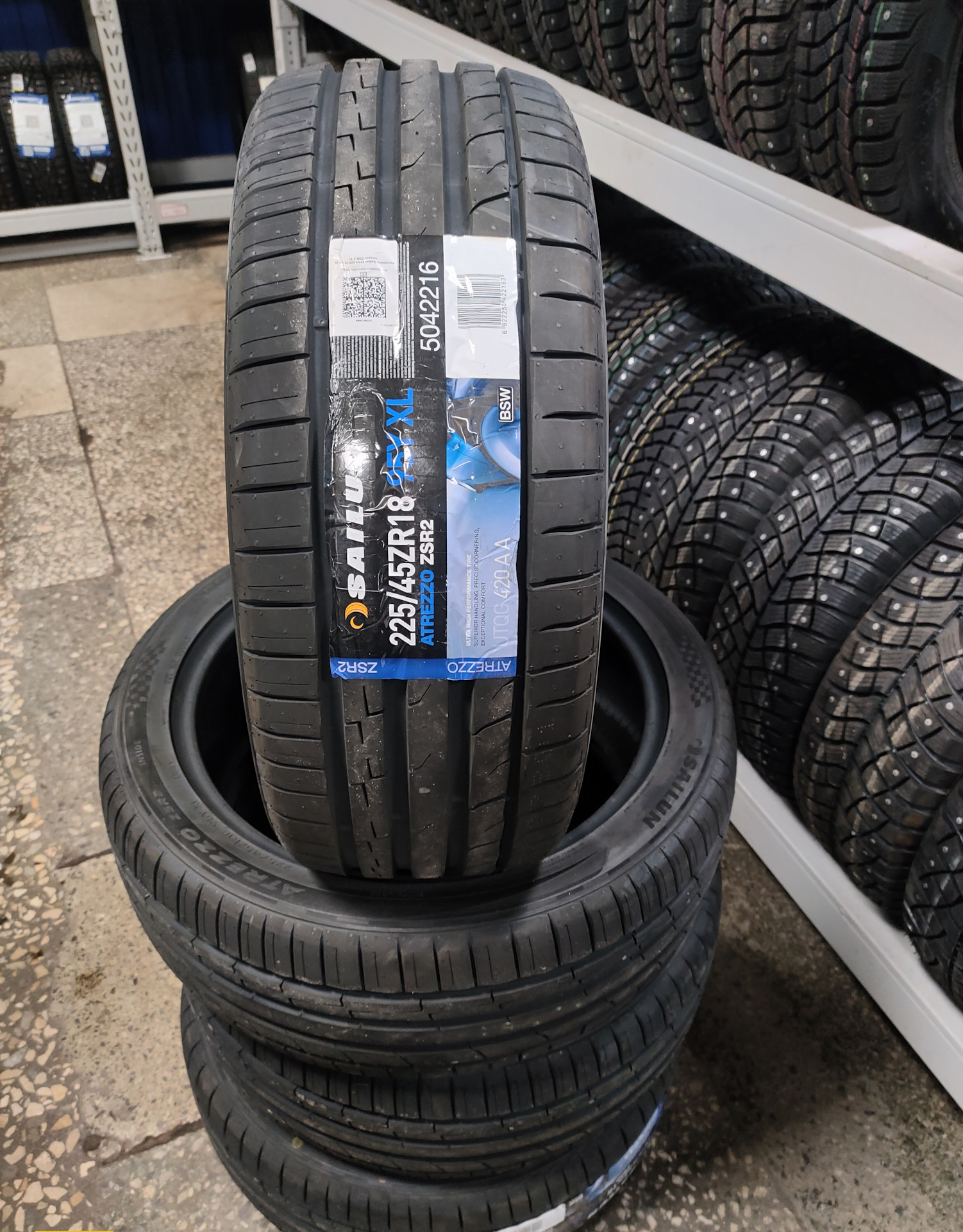 🔝 Премиальные шины SAILUN ATREZZO ZSR2 225/45/R18Y XL на JAC J7 ...