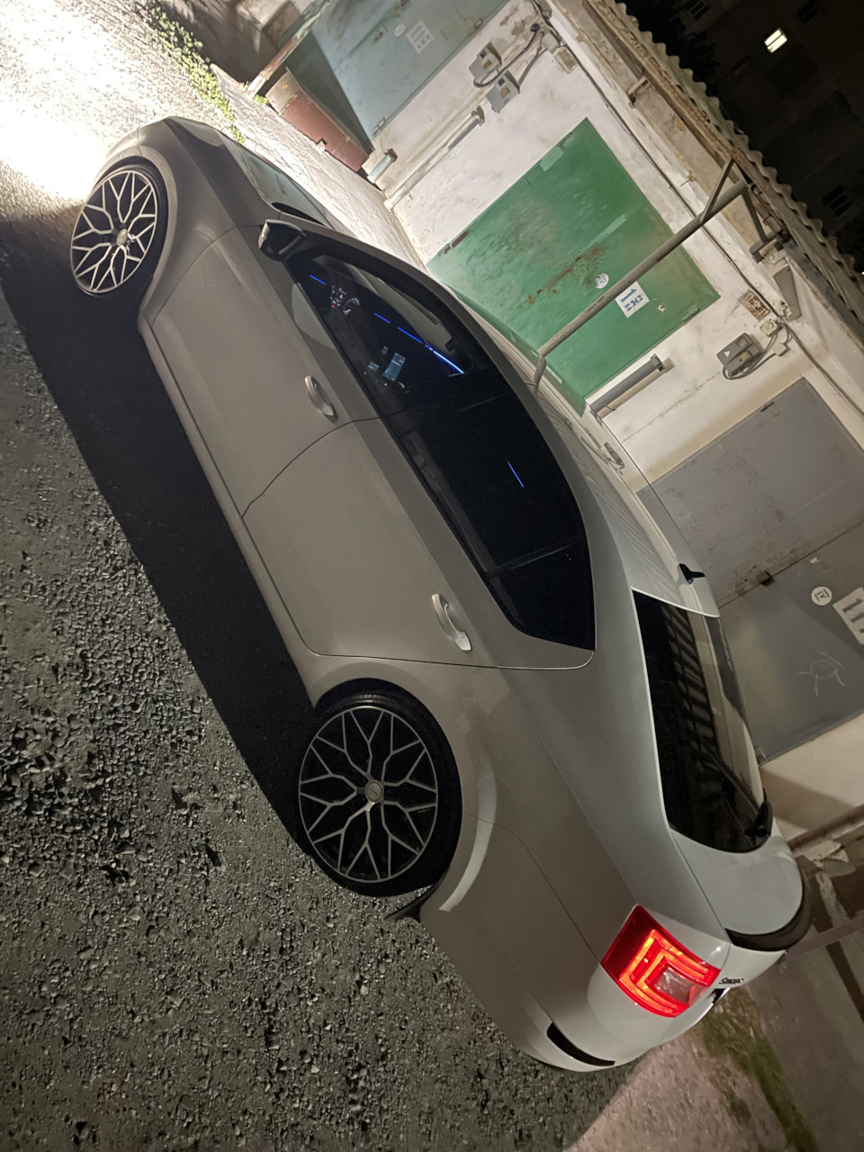 Эйбах-30 пружины — Skoda Octavia A7 Mk3, 1,4 л, 2013 года | просто так ...