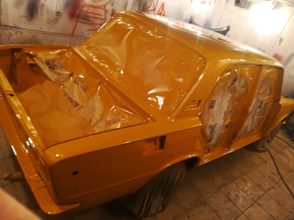 Удаление жучков. Покраска кузова. Часть 5. — Lada 2106, 1,8 л, 1977 ...