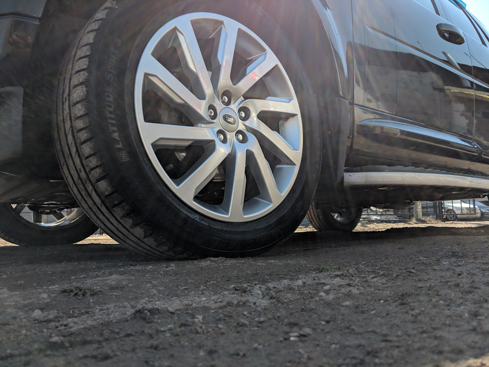 результаты на данных колесах очень порадовали — Land Rover Freelander 2 (L359)
