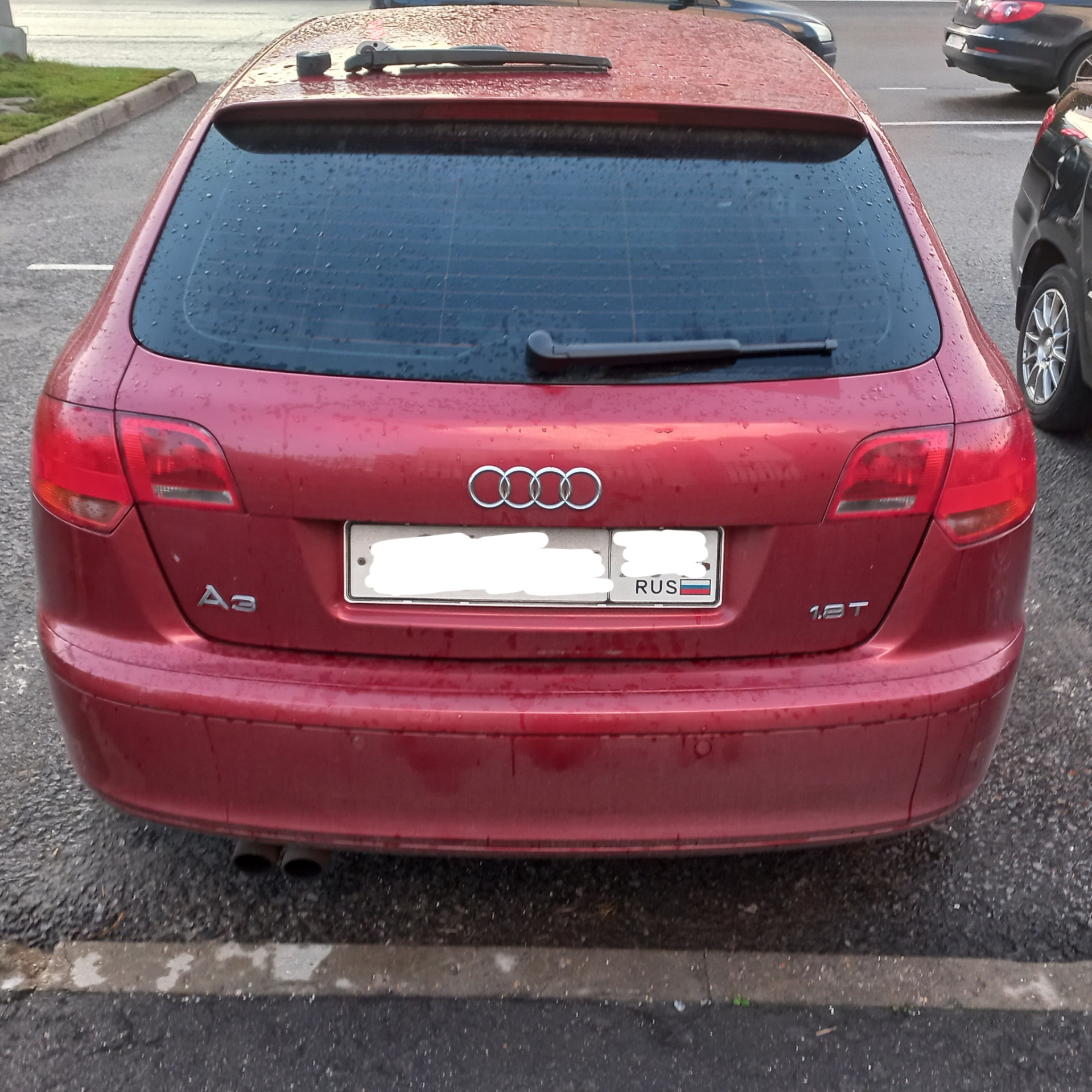 Задний дворник от Q5/Q7 — Audi A3 Sportback (8PA), 1,8 л, 2007 года ...
