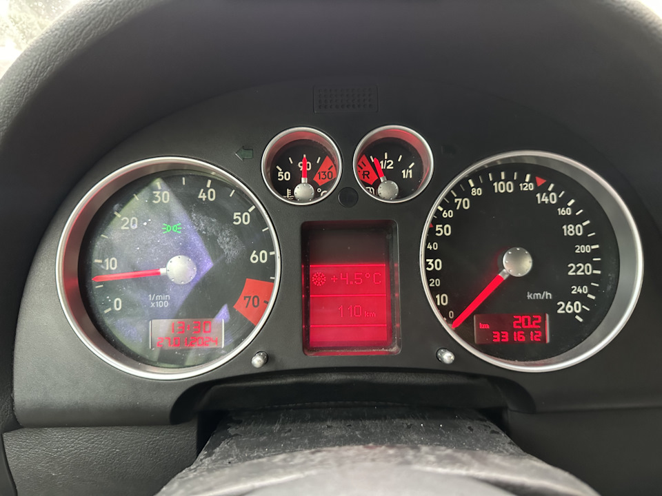 замена панели приборов ауди