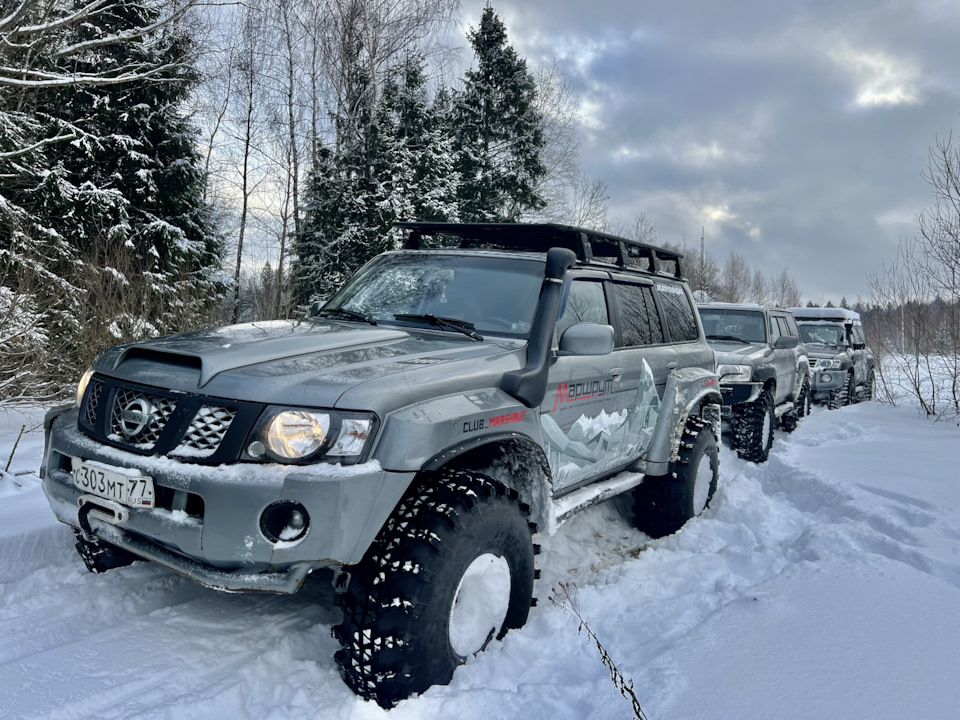 Новые шины, кит в раздатку от HF и немного покатались — Nissan Patrol ...