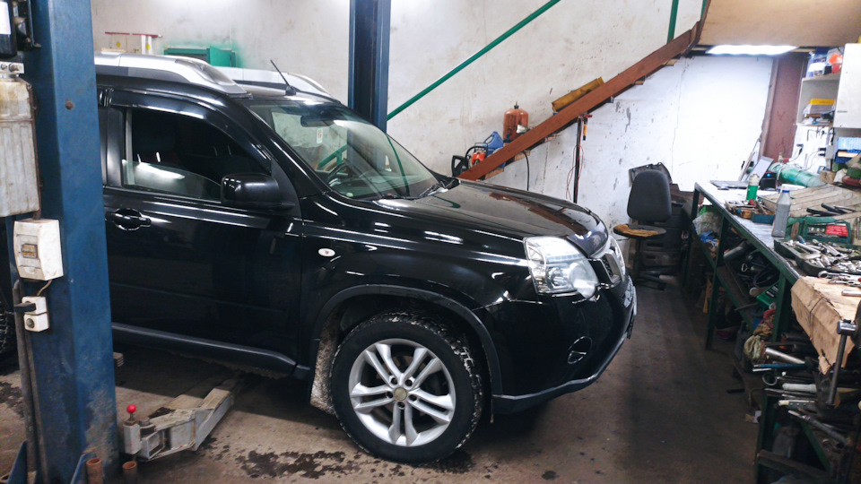 2. Лечим стуки в передней подвеске — Nissan X-Trail II (t31), 2,5 л ...