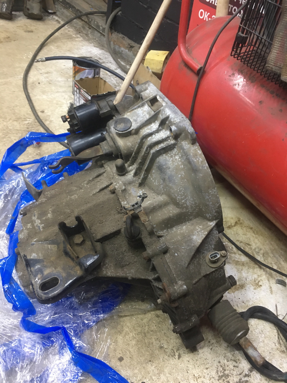 Купил коробку приора пробег 40 тыс км — Lada 112 Coupe, 1,6 л, 2007 ...