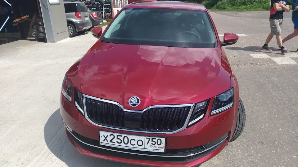 Skoda Octavia вишенка