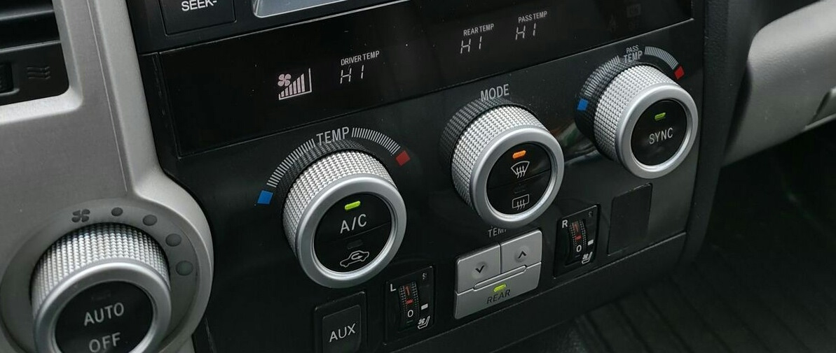 Отключение притухания климат-контроля — Toyota Sequoia (2G), 5,7 л ...