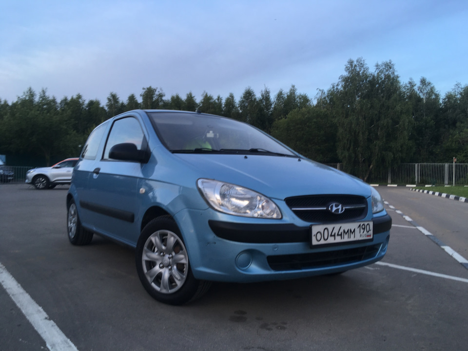 Лето 2024. — Hyundai Getz, 1,1 л, 2010 года | наблюдение | DRIVE2