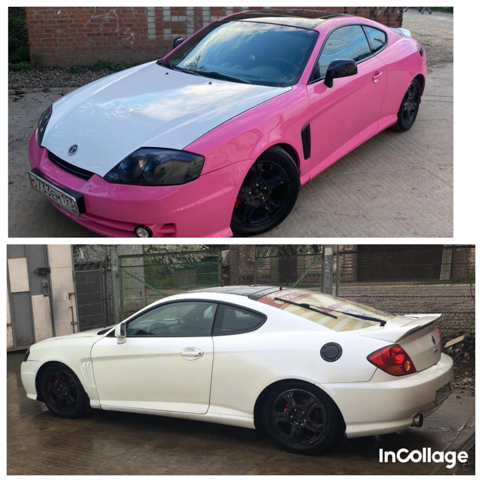 Машина у меня и имя ей Мама Роза 😂❤️ — Hyundai Tiburon (GK), 2 л, 2002  года | кузовной ремонт | DRIVE2